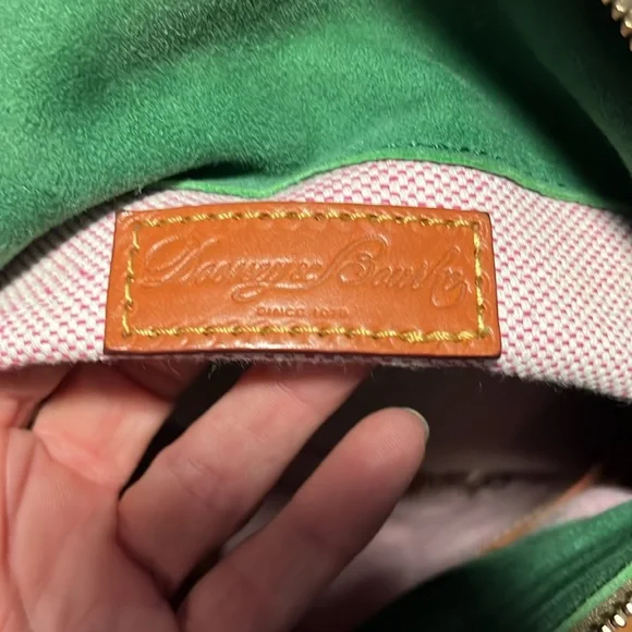 Dooney & Bourke Pebble Grain Satchel in Taupe - Picture 8 of 12